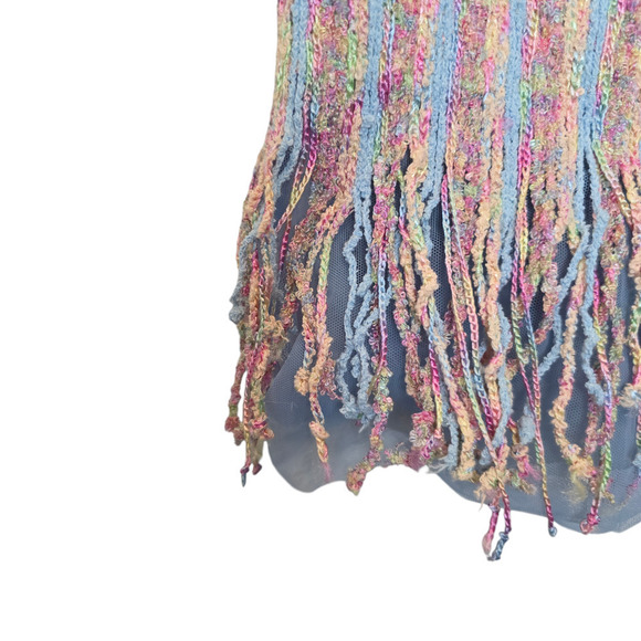 TERI JON by Rickie Freeman Tweed Skirt Jacket Suit pastel size xs - Picture 6 of 11